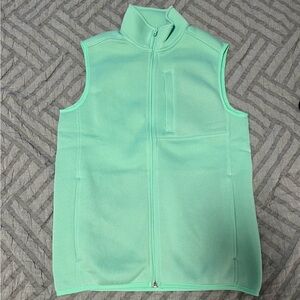 NWT Land’s End Small Green Fleece Vest